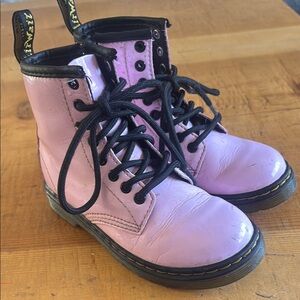 Dr. Martens Kids Pink Boots